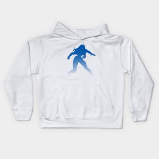 Invisible Woman Outline Kids Hoodie